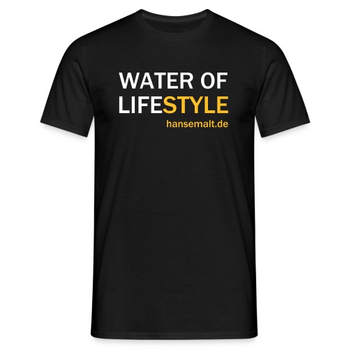 water of lifestyle - Männer T-Shirt