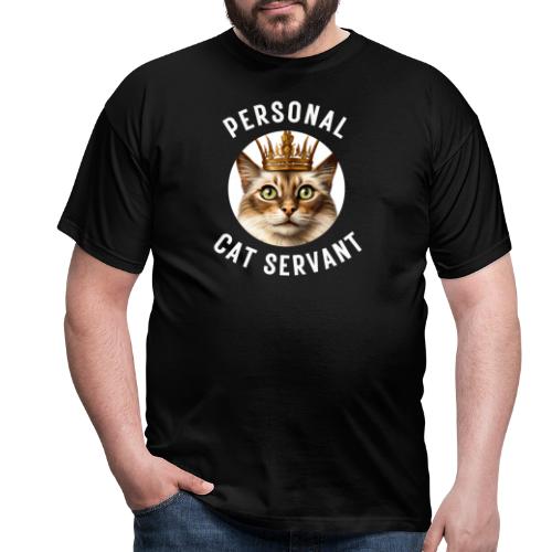 PERSONAL CAT SERVANT - T-skjorte for menn