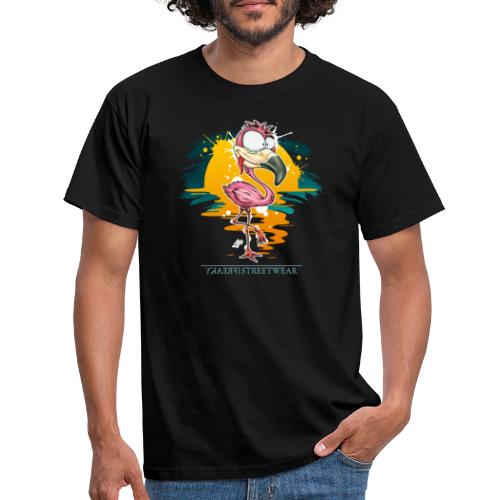 Flamingo Weirdo - Männer T-Shirt