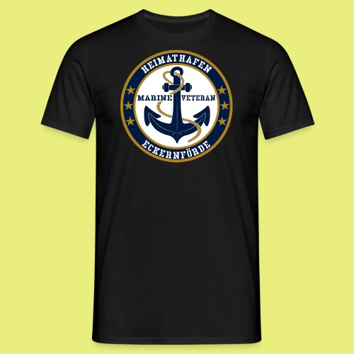 Marine Heimathafen ECKERNFÖRDE - Männer T-Shirt