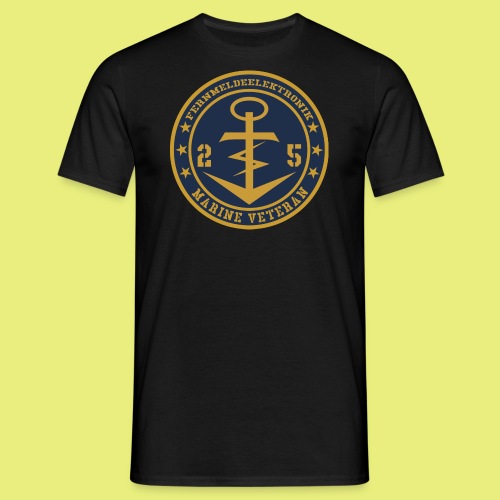 Marine Veteran 25er FERNMELDEELEKTRONIK - Männer T-Shirt