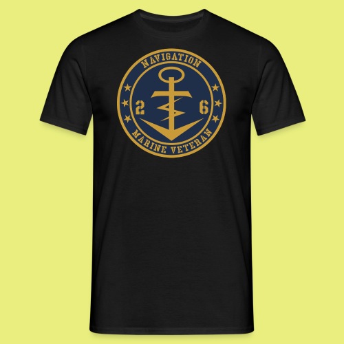 Marine Veteran 26er NAVIGATION - Männer T-Shirt