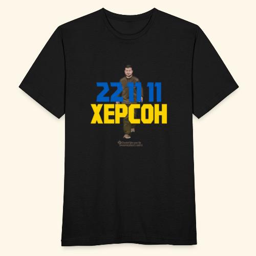 Kherson 22 11 11 Selenskyj Ukraine - Männer T-Shirt