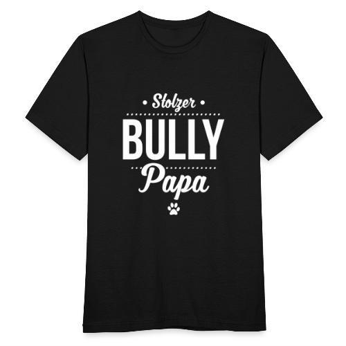 Stolzer Bullypapa Punkte - Männer T-Shirt