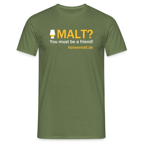 malt friend - Männer T-Shirt