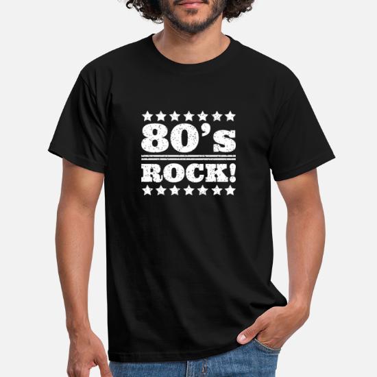 Ropa de disfraces de fiesta de los años 80 Rock' Camiseta hombre |  Spreadshirt