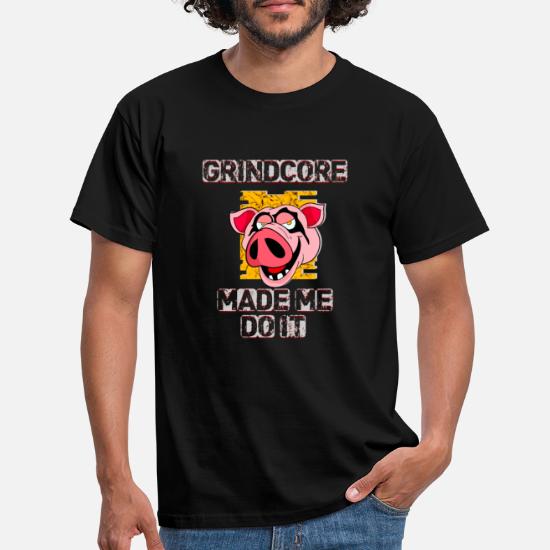 Constitución carrera fuego Grindcore Deathcore Metalhead Pig Squeal Gift' Camiseta hombre | Spreadshirt
