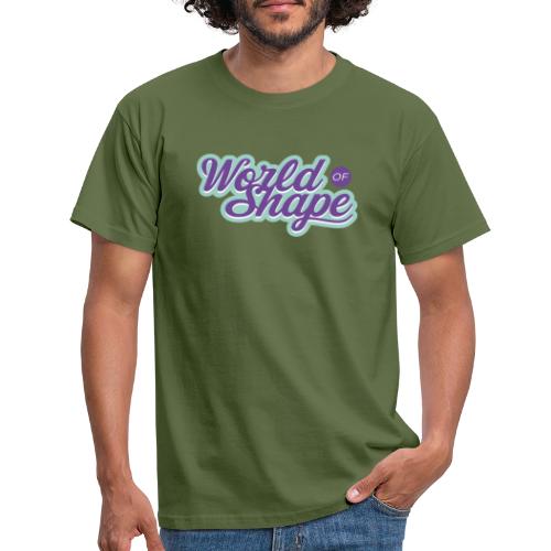 World of Shape logo - T-shirt herr