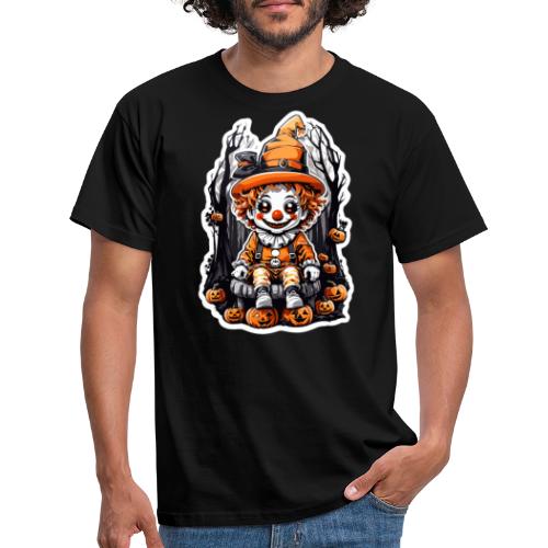 Niedlicher Halloween Clown - Männer T-Shirt