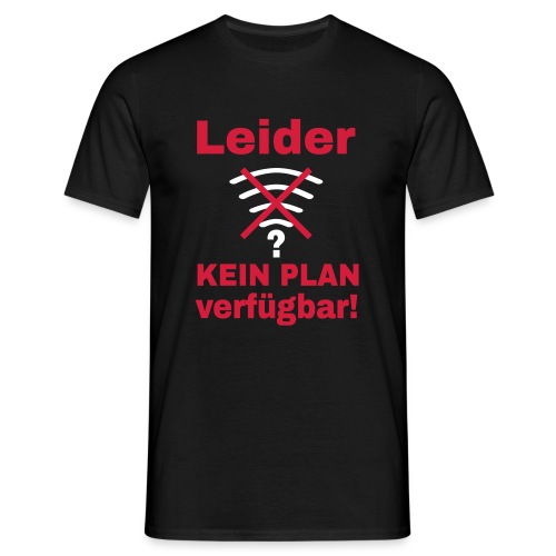 Wlan Nerd Sprüche Motiv - Männer T-Shirt