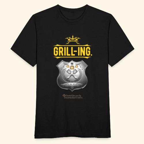 Grill-Ing. Spruch fürs Grillieren - Männer T-Shirt