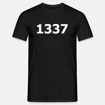 1337 - T-skjorte for menn