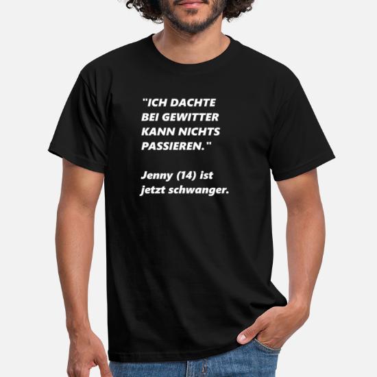 Funny saying Jenny is now pregnant' Men's T-Shirt | Spreadshirt