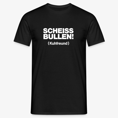 Kuhfreund - Männer T-Shirt