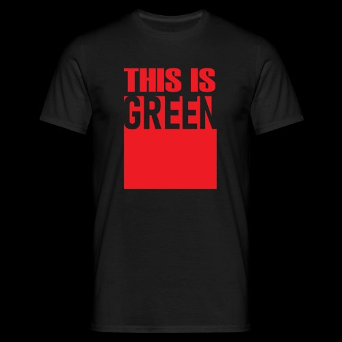 Green - T-shirt herr
