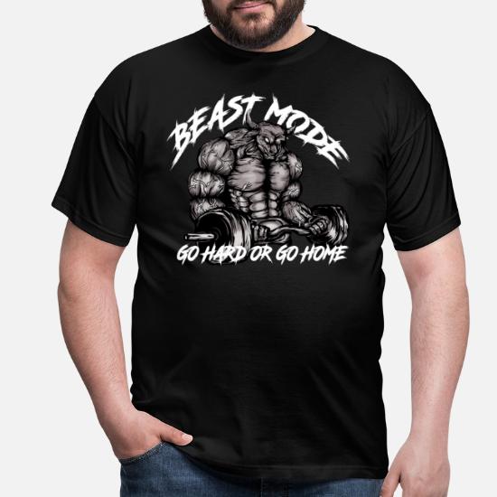 Premonición Oriental cuerda Gimnasio Bull - Beast Mode' Camiseta hombre | Spreadshirt