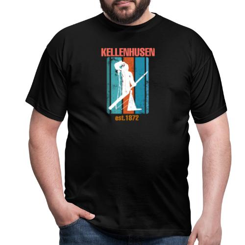 Kellenhusen retro Fischer - Männer T-Shirt