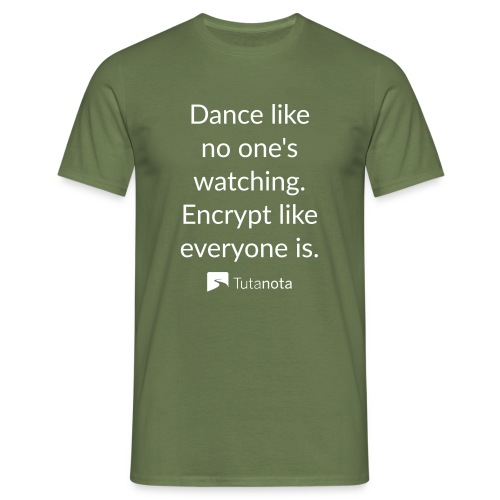 Danza tutanota - Camiseta hombre