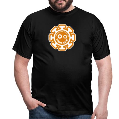 Corona Virus #restecheztoi arancione - Maglietta da uomo