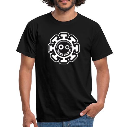 Corona Virus #rimaneteacasa nero - Camiseta hombre