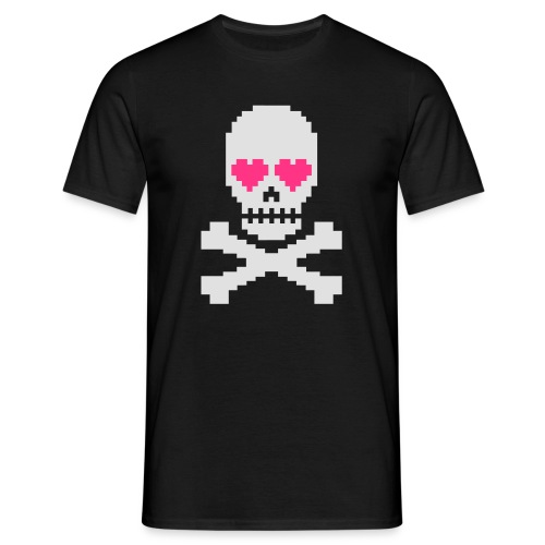 Skull Love - Mannen T-shirt