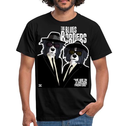 The Blues Borders - Men's T-Shirt