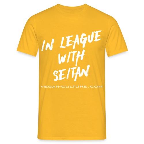 Seitan Power - Vegan Culture - Männer T-Shirt