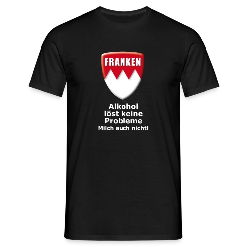 tshirt alkohol franken - Männer T-Shirt
