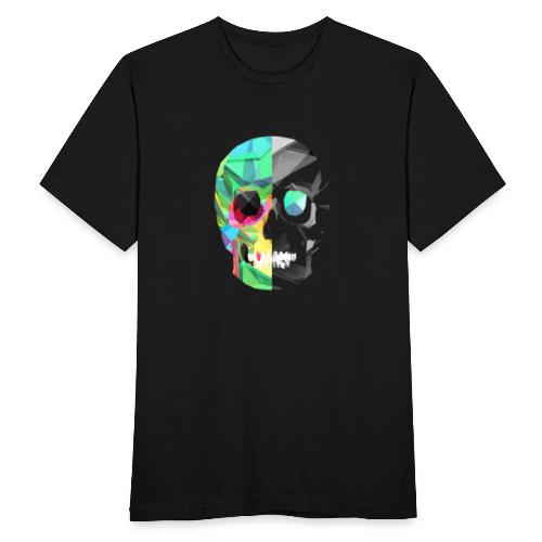 Harte Zeiten - Skull simple - Männer T-Shirt