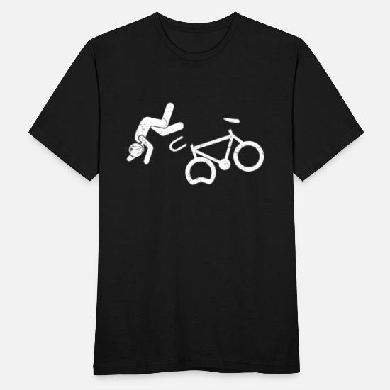 Funny bike shirt stunt accident gift' Men's T-Shirt | Spreadshirt