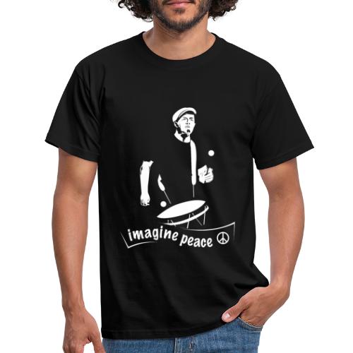 EISBRENNER - Imagine Peace (Druck weiß) - Männer T-Shirt