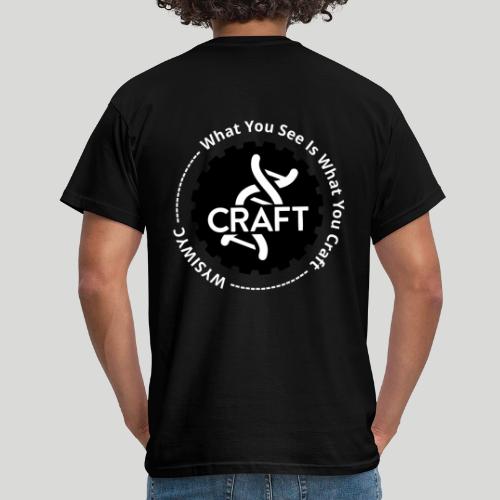 WYSIWYC - What You See Is What You Craft - T-shirt til herrer