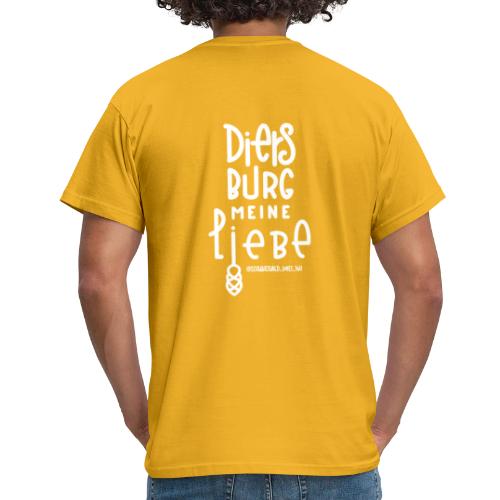 ,Diersburg meine Liebe‘ Back Print - Männer T-Shirt