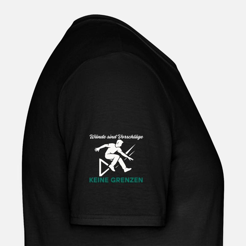 Parkour Jump - Design urbain dynamique T-shirt homme