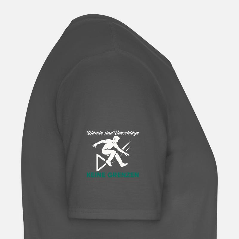 Parkour Jump - Design urbain dynamique T-shirt Homme