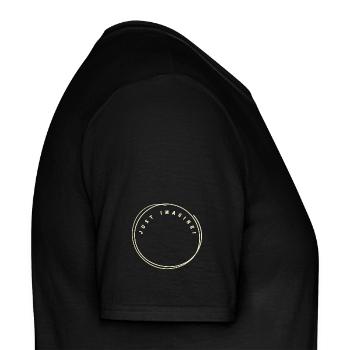 Just Imagine - Männer T-Shirt - Schwarz - Rechts - AI Model Male 178 light (178cm)