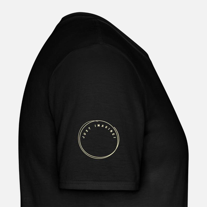 Just Imagine - Männer T-Shirt - Schwarz