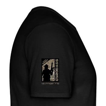 Supporter2 - Männer T-Shirt - Schwarz - Rechts - AI Model Male 178 light (178cm)