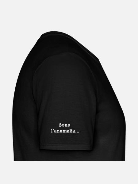 They are the anomaly... 💪🏼 - Men's T-Shirt - black - Right