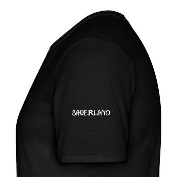 echt.SAUERLAND pur witt 2 - Männer T-Shirt - Schwarz - Links - AI Model Male 178 light (178cm)