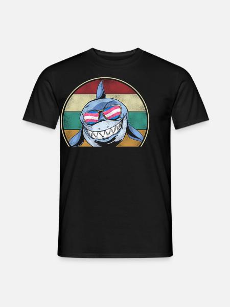 Fierté LGBT transgenre - T-shirt homme - noir