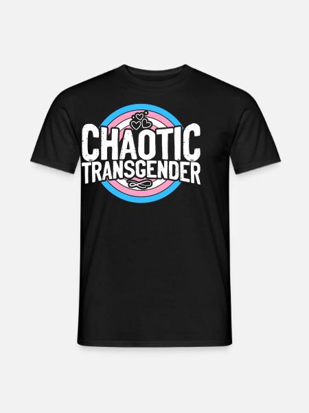Transgender Trans LGBT Pride - Männer T-Shirt - Schwarz