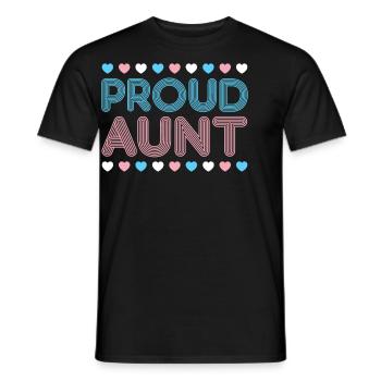 Transgender Trans LGBT Pride - Männer T-Shirt - Schwarz - Vorne - AI Model Male 178 light (178cm)