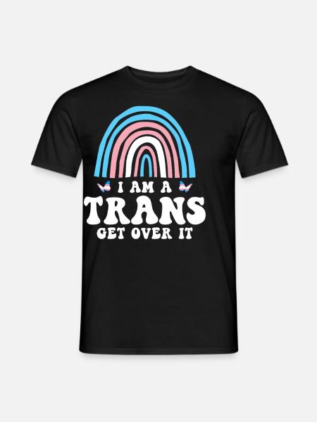 Transgender Trans LGBT Pride - Männer T-Shirt - Schwarz