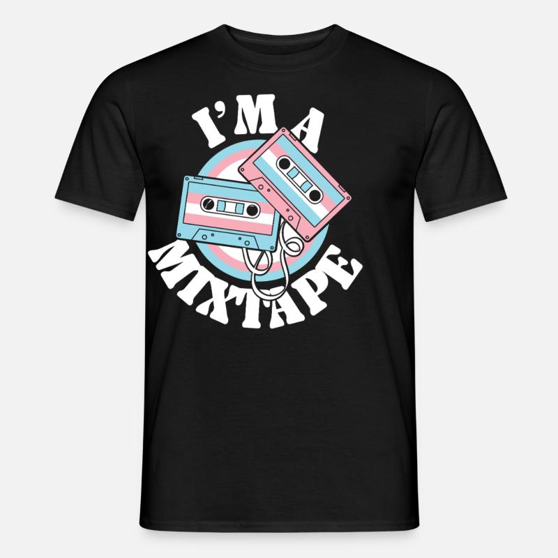 Transgender Trans LGBT Pride - Männer T-Shirt - Schwarz
