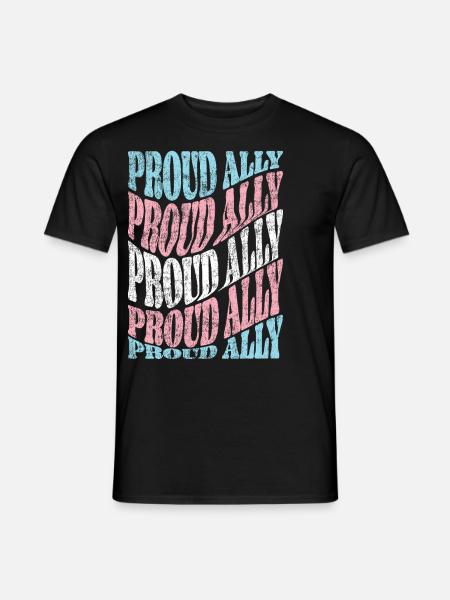 Transgender Trans LGBT Pride - Men's T-Shirt - black