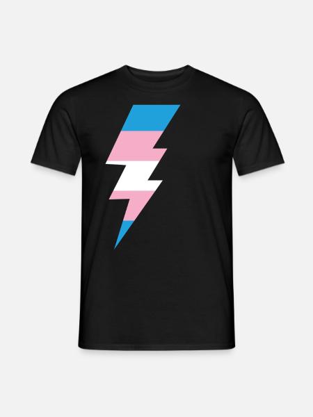 Transgender Trans LGBT Pride - Men's T-Shirt - black