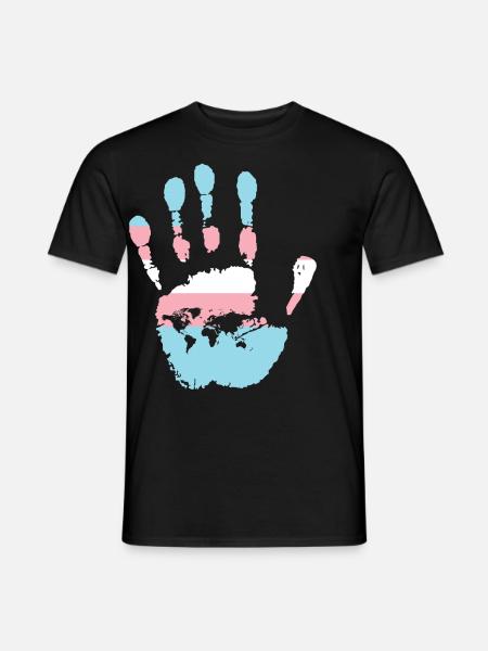 Transgender Trans LGBT Pride - Men's T-Shirt - black