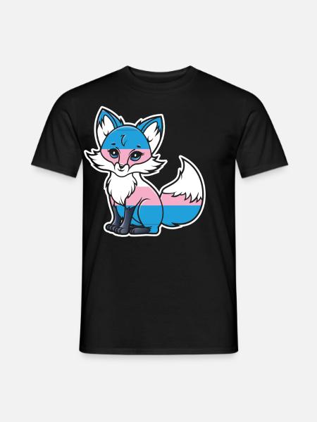 Transgender Trans LGBT Pride - Männer T-Shirt - Schwarz