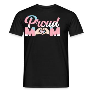 Transgender Trans LGBT Pride - Männer T-Shirt - Schwarz - Vorne - AI Model Male 178 light (178cm)